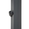 Bolero Venice Heavy Duty Parasol Black 3.5m - DZ872 Parasols and Sunloungers Bolero