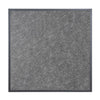 Bolero Black Brushed Mix Outdoor Tempered Glass Table Top Square Grey Trim 700mm - DZ873 Stone Effect Table Tops Bolero   