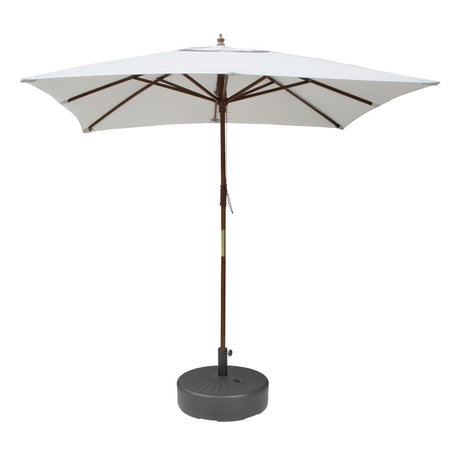 Bolero Black Plastic Parasol Base 40Ltr (filled) - DZ884 Parasols and Sunloungers Bolero