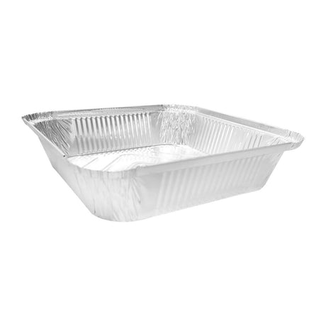 Fiesta Recyclable Deep Foil Containers 2100ml (Pack of 200) - DZ892 Takeaway Food Containers Fiesta Recyclable   