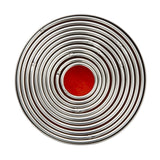 Vogue Round Plain Pastry Cutter Set (Pack of 11) - E013  Vogue   