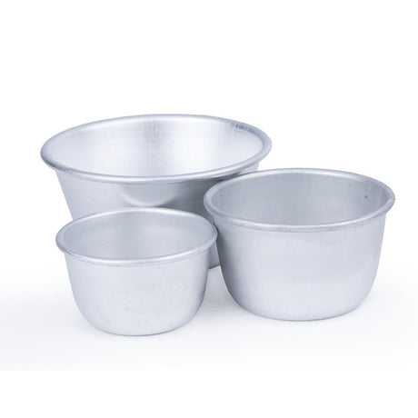 Vogue Aluminium Mini Pudding Basin 284ml - E046  Vogue   