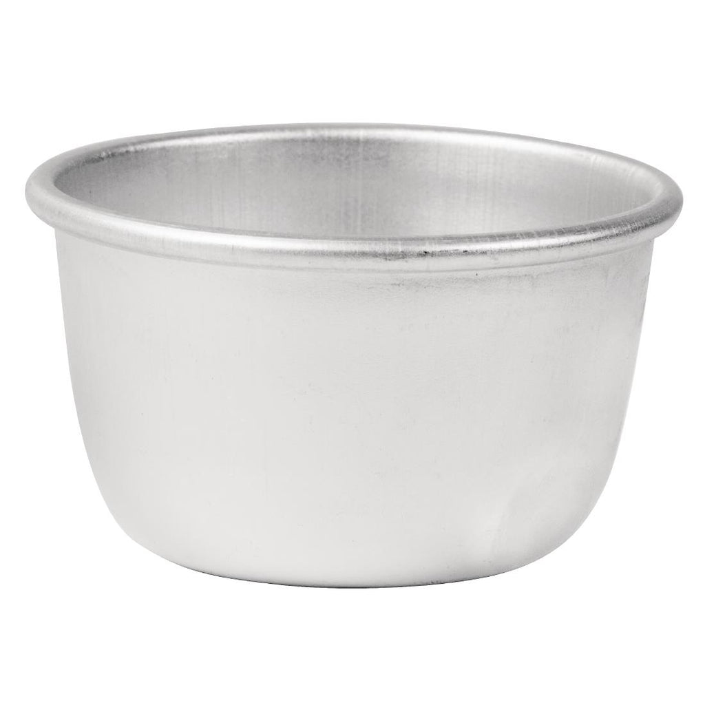 Vogue Aluminium Mini Pudding Basin 105ml - E048  Vogue   