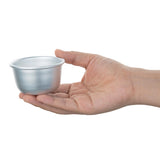 Vogue Aluminium Mini Pudding Basin 105ml - E048  Vogue   