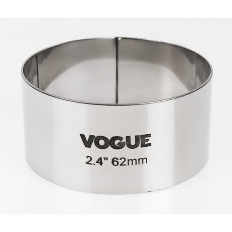 Round Mini Gateaux Mould 62 x 30mm - E060  Vogue   