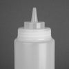 Vogue Clear Wide Neck Squeeze Sauce Bottle 32oz - E093  Vogue   