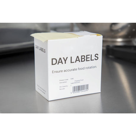Hygiplas Removable Prepped Food Labels (Pack of 500) - E148  Hygiplas   