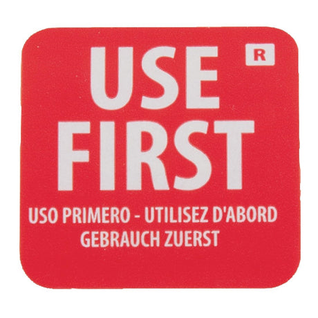 Hygiplas Removable Use First Labels (Pack of 1000) - E149  Hygiplas   