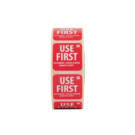 Hygiplas Removable Use First Labels (Pack of 1000) - E149  Hygiplas   