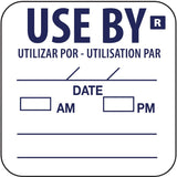 Hygiplas Removable Use By Labels (Pack of 1000) - E150  Hygiplas   
