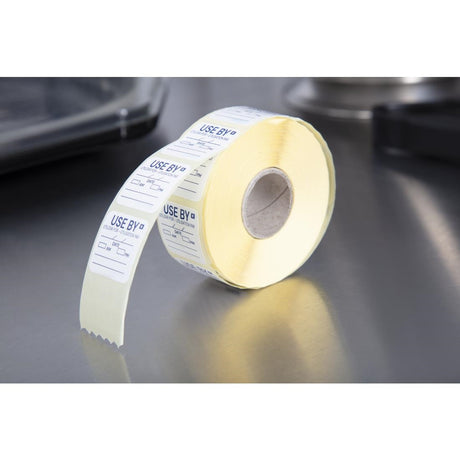 Hygiplas Removable Use By Labels (Pack of 1000) - E150  Hygiplas   
