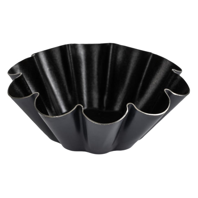 Matfer Bourgeat Non-Stick Mini Brioche Tin 75mm (Pack of 12) - E238  Matfer Bourgeat   