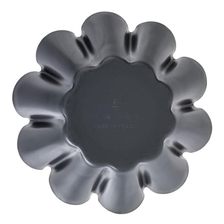Matfer Bourgeat Non-Stick Mini Brioche Tin 75mm (Pack of 12) - E238  Matfer Bourgeat   