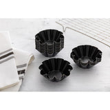 Matfer Bourgeat Non-Stick Mini Brioche Tin 75mm (Pack of 12) - E238  Matfer Bourgeat   