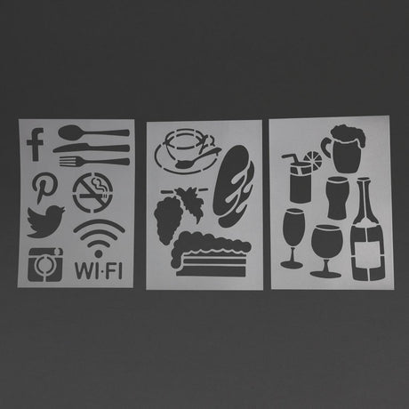 Securit Stencil Set - E287  Securit   