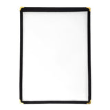 Olympia American Style Menu Cover Black A4 - E292  Olympia   