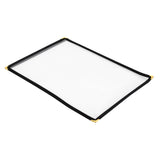 Olympia American Style Menu Cover Black A4 - E292  Olympia   