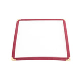 Olympia American Style Menu Cover A4 Burgundy - E296  Olympia   