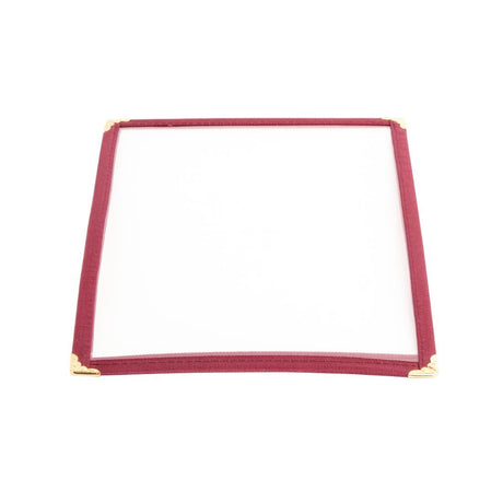 Olympia American Style Menu Cover A4 Burgundy - E296  Olympia   