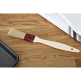 Matfer Bourgeat Pastry Brush Natural Flat Bristles 2.5cm - E440  Matfer Bourgeat   