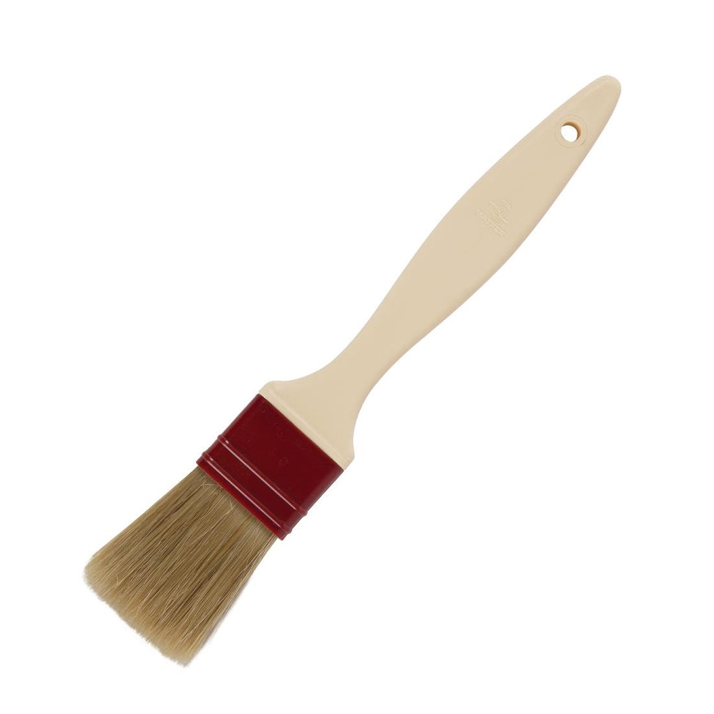 Matfer Bourgeat Pastry Brush Natural Flat Bristles 4cm - E443  Matfer Bourgeat   