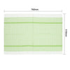 Vogue Wonderdry Tea Towels Green (Pack of 10) - E700  Vogue   