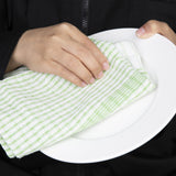 Vogue Wonderdry Tea Towels Green (Pack of 10) - E700  Vogue   