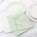 Vogue Wonderdry Tea Towels Green (Pack of 10) - E700  Vogue   