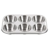 Vogue Stainless Steel Deep Muffin Tray 6 Cup - E714  Vogue   