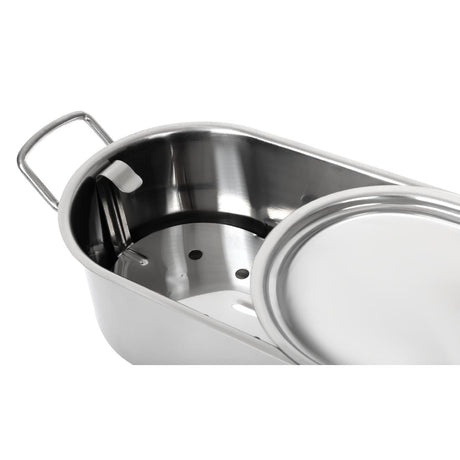 Kitchen Craft Stainless Steel Fish Kettle 29cm - E923  Kitchen Craft   