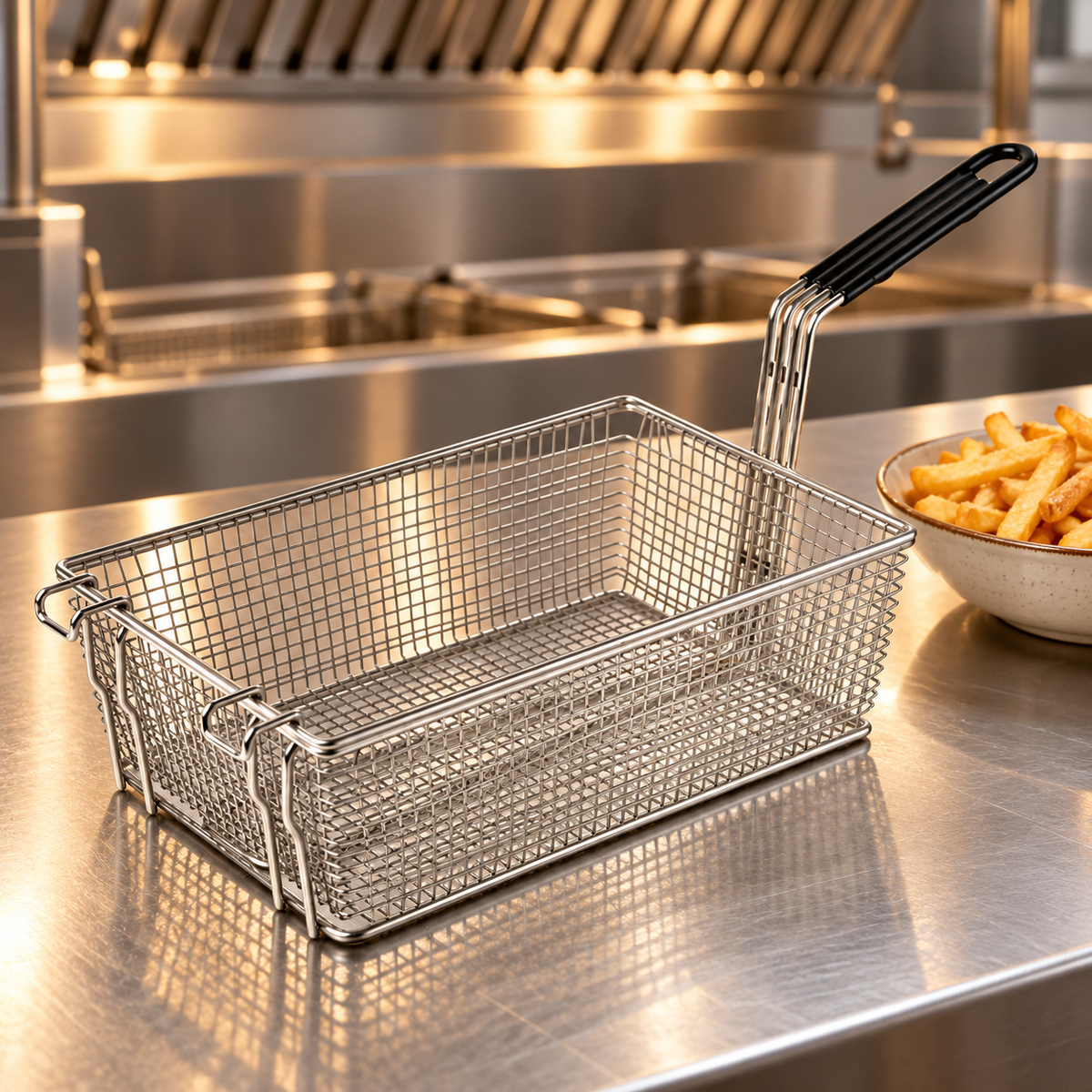 Spare fryer basket for Empire EMP-ESF-19-DT & EMP-EDF-19-DT Fryers