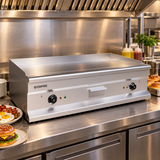 Empire Commercial Heavy-Duty Electric Griddle – Dual Zone 1000mm Smooth 4.4kW - EMP-EG-1000