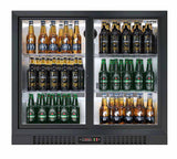 Empire Premium Double Door Low Profile 208 Litre Bottle Cooler Sliding Doors - CL-210SC-EE Double Door Bottle Coolers Empire   