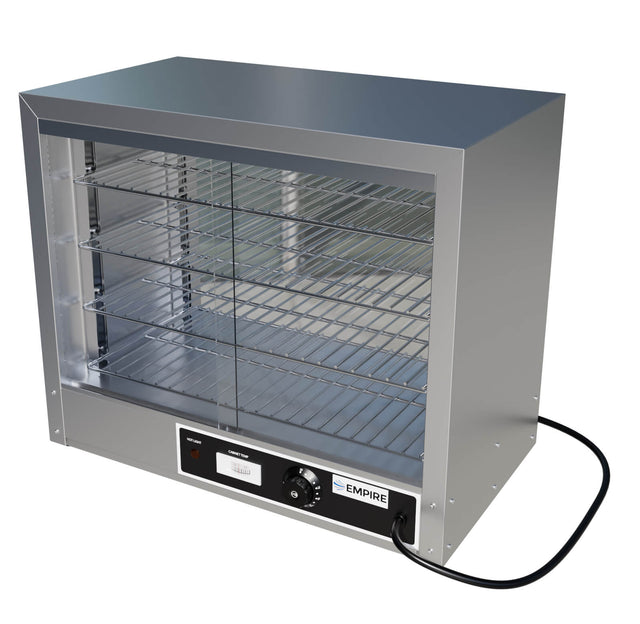 Empire Heated Pie Cabinet Countertop Display Warmer 640mm Wide - DH-580 Pie Display Cabinets Empire   