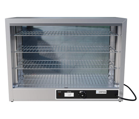 Empire Heated Pie Cabinet Countertop Display Warmer 850mm Wide - DH-805 Pie Display Cabinets Empire   