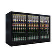 Empire Triple Door 330L Bottle Cooler – B Rated Sliding Door Commercial Back Bar Fridge | CL-320S Triple Door Bottle Coolers Empire