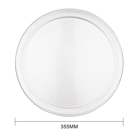 Vogue Aluminium Pizza Tray 14in - F009  Vogue   