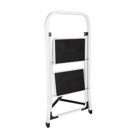Folding Step Stool 2 Tread - F018  Vogue   
