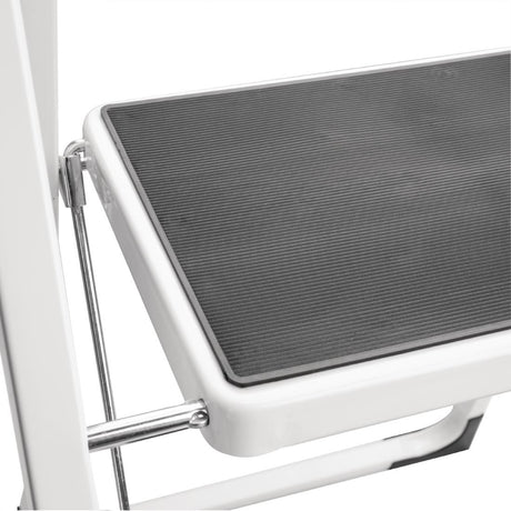 Folding Step Stool 2 Tread - F018  Vogue   