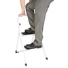 Folding Step Stool 2 Tread - F018  Vogue   