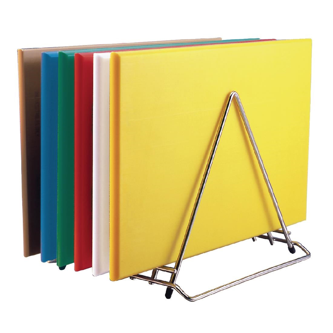 Hygiplas High Density Antibacterial Yellow Chopping Board 455x305x12mm - F156  Hygiplas   