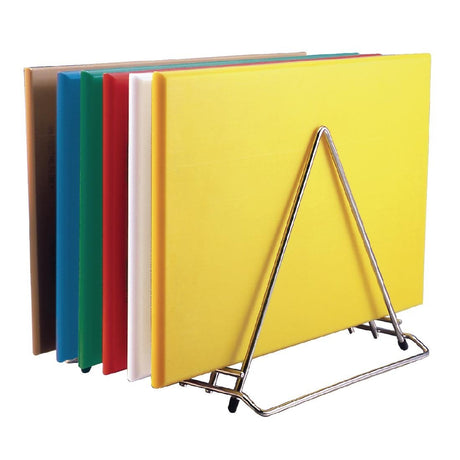 Hygiplas High Density Antibacterial Green Chopping Board 455x305x12mm - F158  Hygiplas   