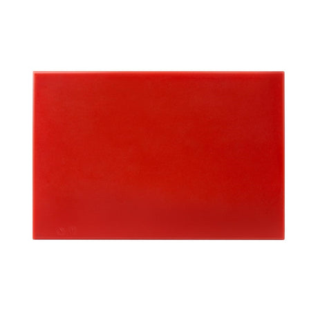 Hygiplas High Density Antibacterial Red Chopping Board 455x305x12mm - F155  Hygiplas   