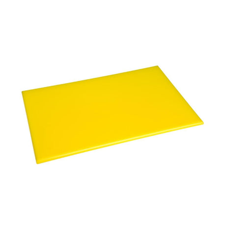 Hygiplas High Density Antibacterial Yellow Chopping Board 455x305x12mm - F156  Hygiplas   