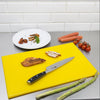 Hygiplas High Density Antibacterial Yellow Chopping Board 455x305x12mm - F156  Hygiplas   