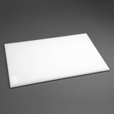 Hygiplas High Density Antibacterial White Chopping Board 455x305x12mm - F157  Hygiplas   