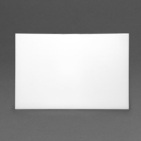 Hygiplas High Density Antibacterial White Chopping Board 455x305x12mm - F157  Hygiplas   