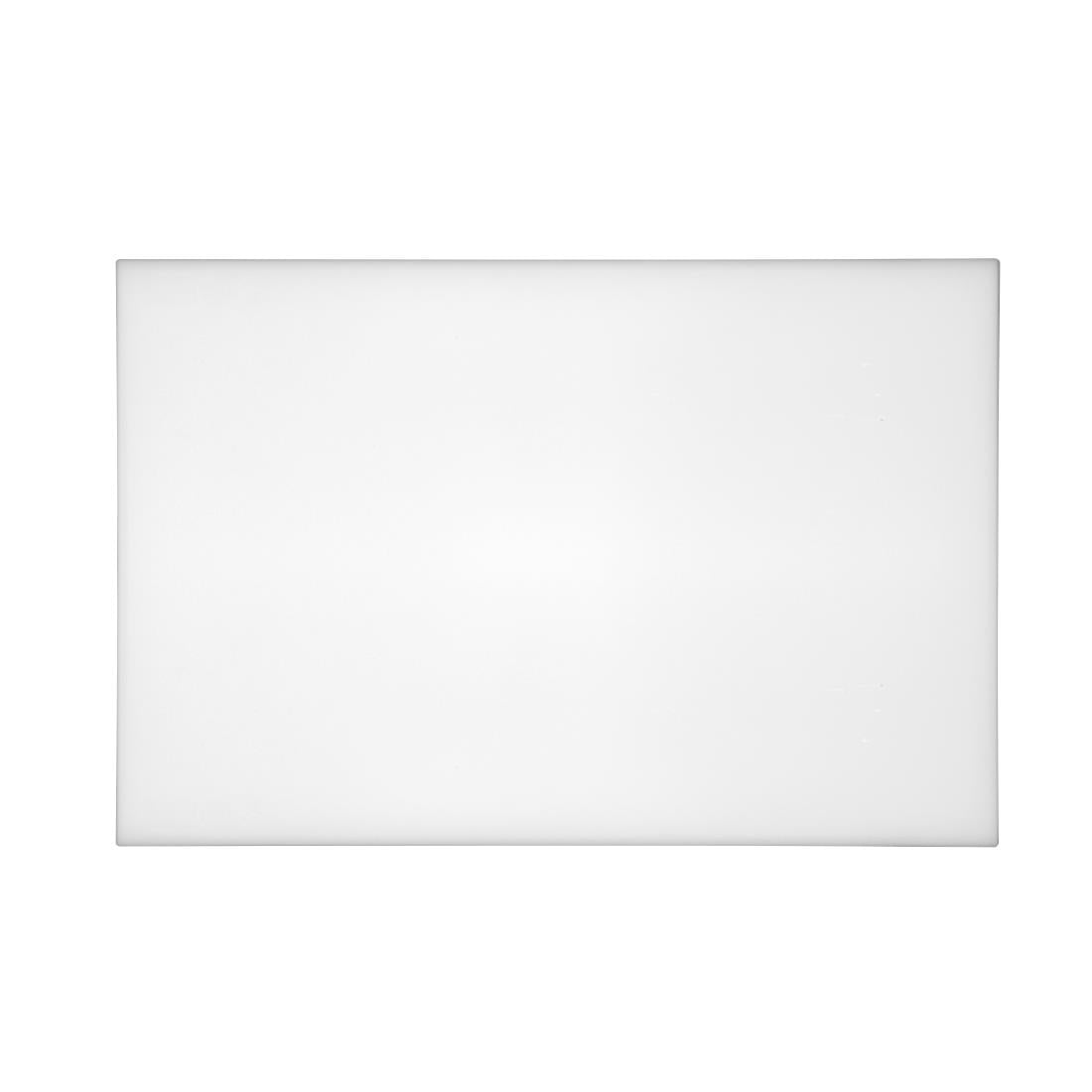 Hygiplas High Density Antibacterial White Chopping Board 455x305x12mm - F157  Hygiplas   