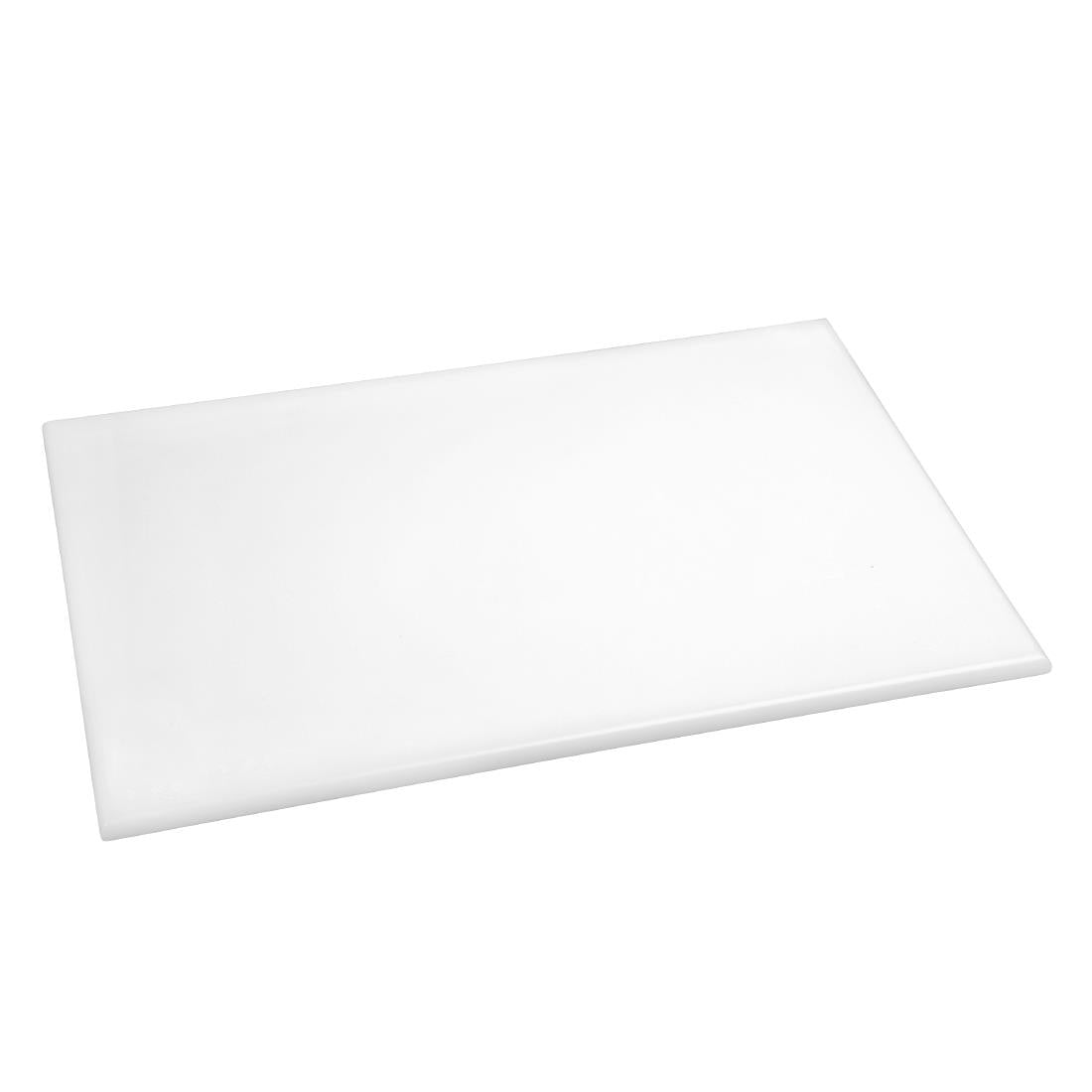 Hygiplas High Density Antibacterial White Chopping Board 455x305x12mm - F157  Hygiplas   