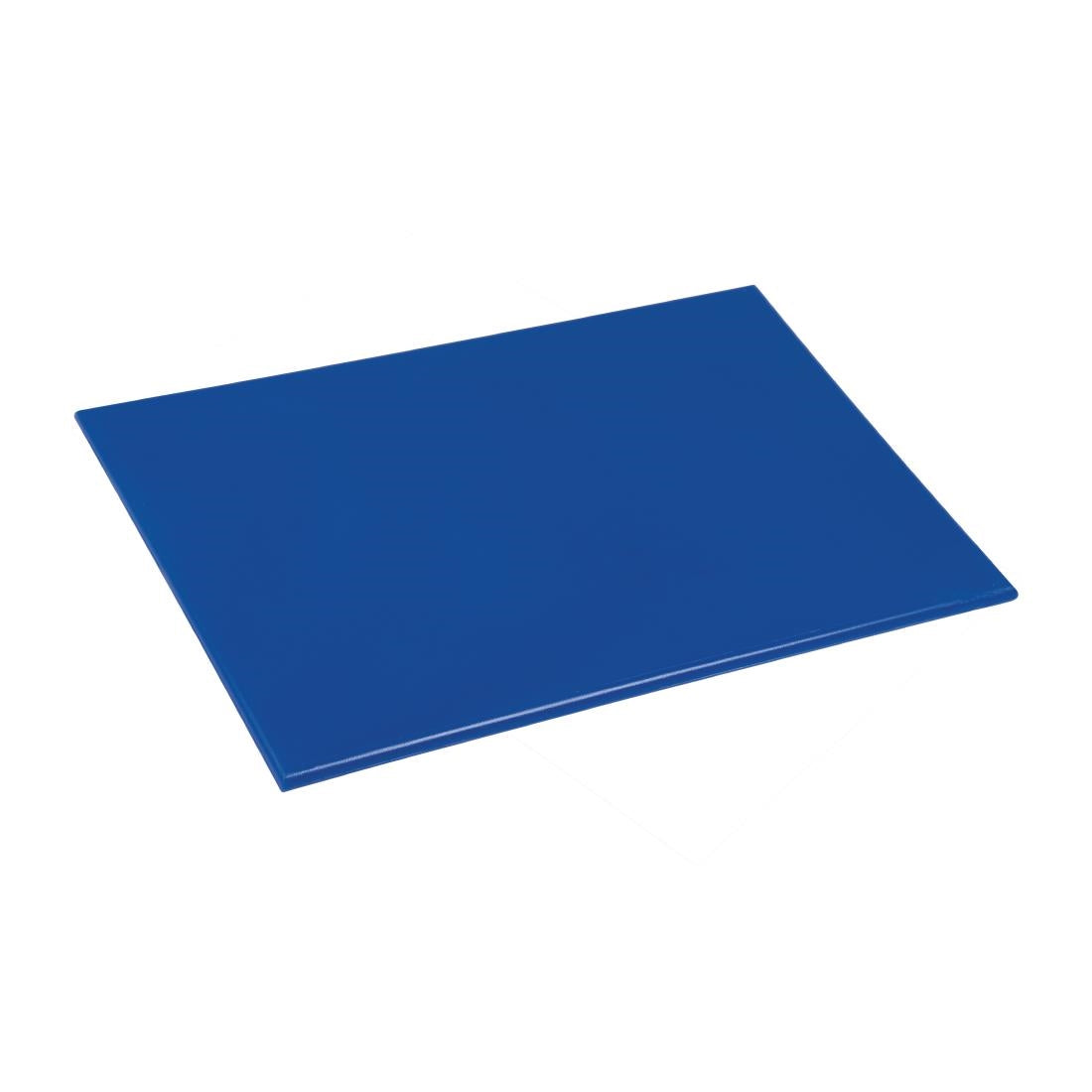 Hygiplas Low Density Antibacterial Chopping Board Blue 450x300x10mm - HC856  Hygiplas   